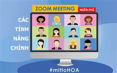 zoom, zoom meeting, zoom cloud meetings, học tập trực tuyến, họp trực tuyến, micro trong zoom, video trong zoom, thành viên trong zoom, chat trong zoom, record trong zoom, share screen trong zoom