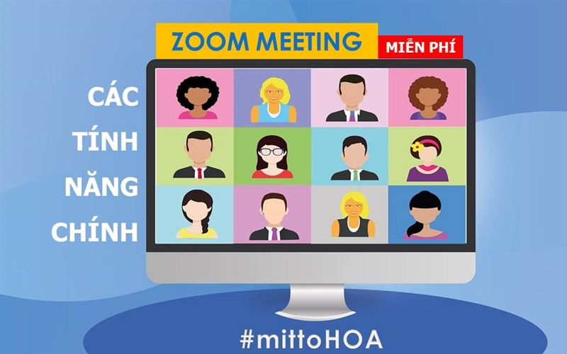 zoom, zoom meeting, zoom cloud meetings, học tập trực tuyến, họp trực tuyến, micro trong zoom, video trong zoom, thành viên trong zoom, chat trong zoom, record trong zoom, share screen trong zoom