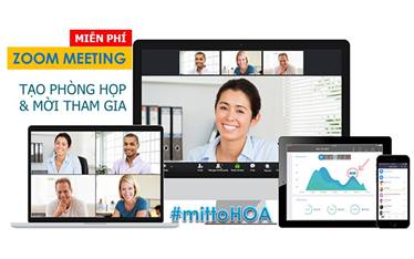 zoom, zoom meeting, zoom cloud meetings, học tập trực tuyến, họp trực tuyến, tạo buổi học, tạo phòng họp